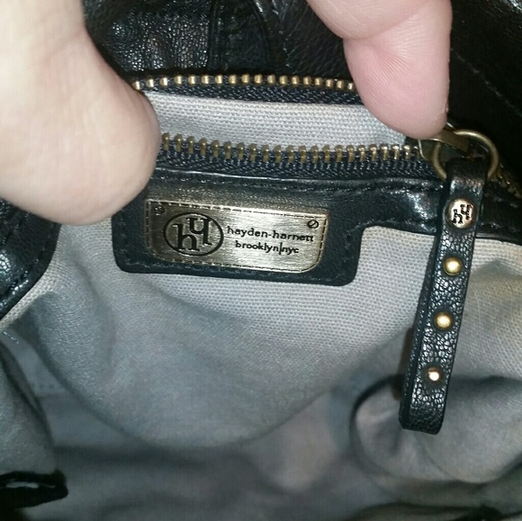 Authentic Hayden-Harnett Brooklyn/NYC Genuine Leat - Picture 7 of 8